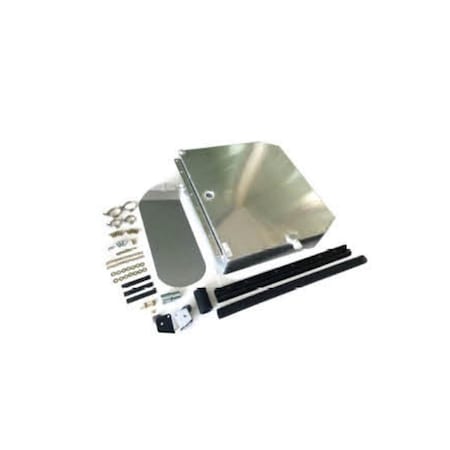 Absurdo 29 gal Aluminum Fuel Tank with Seamed Frame for 1955-1957 Chevrolet Bel Air 150 & 210 AB2205374